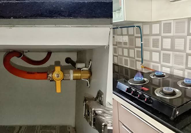 Installation of New Gas pipes
